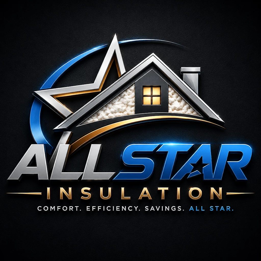 AllStar Insulation Georgia logo design