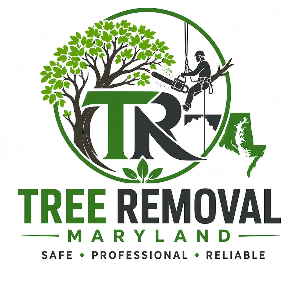 Tree Removal Maryland logo design