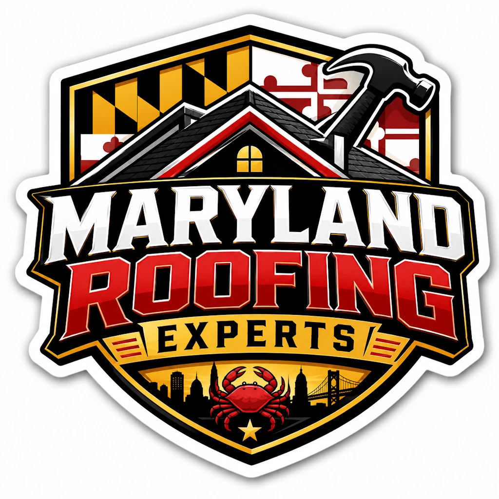 Maryland Roofing Experts logo design